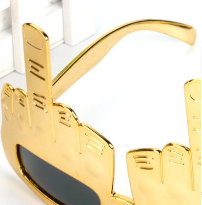 Golden Finger Fxck glasögon eprolo