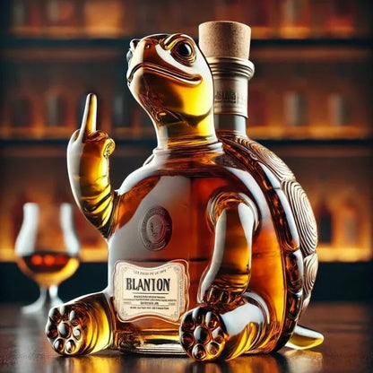 Whiskeyflaska Sköldpadda eprolo
