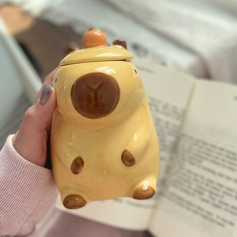 Capybara Mugg Med Lock eprolo