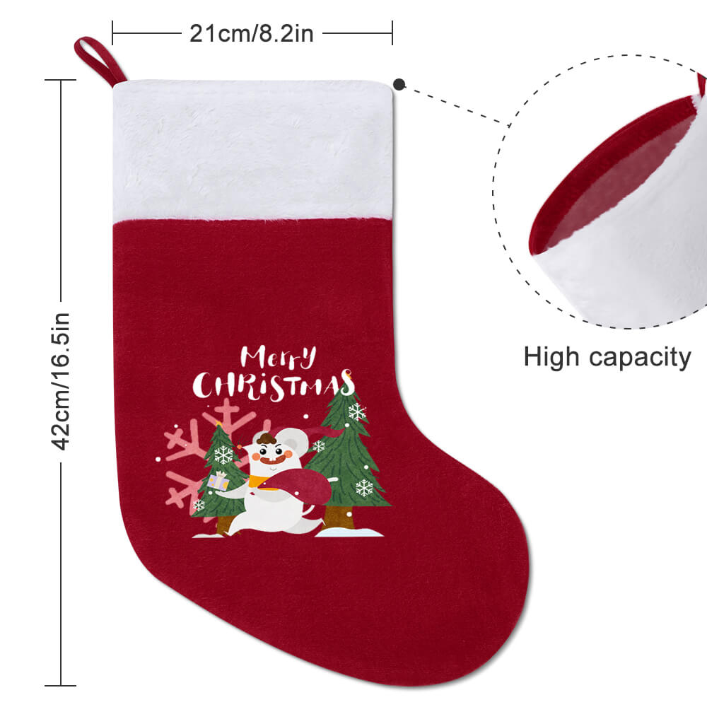 Julstrumpa Röd eprolo