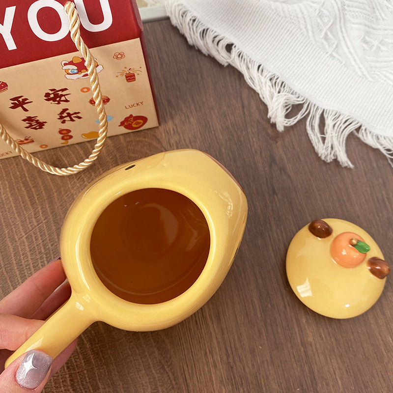 Capybara Mugg Med Lock eprolo