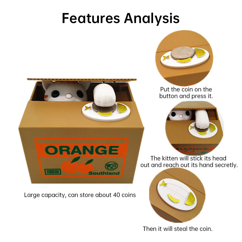 Spargris Panda Elektrisk eprolo